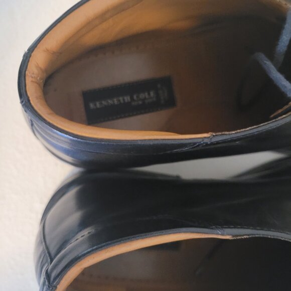 Kenneth Cole Ankle Boots, Size 9.5 Black Leather